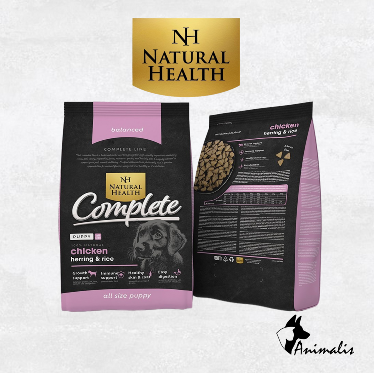 Natural Health COMPLETE "Huhn, Hering & Reis - Puppy"