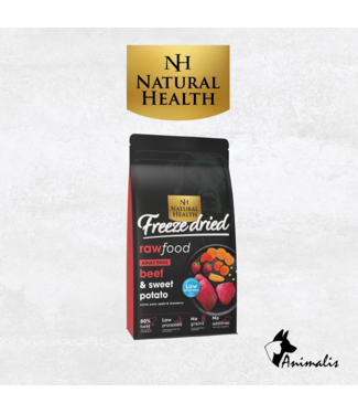 Natural Health FREEZE DRIED "Rind & Süßkartoffel"