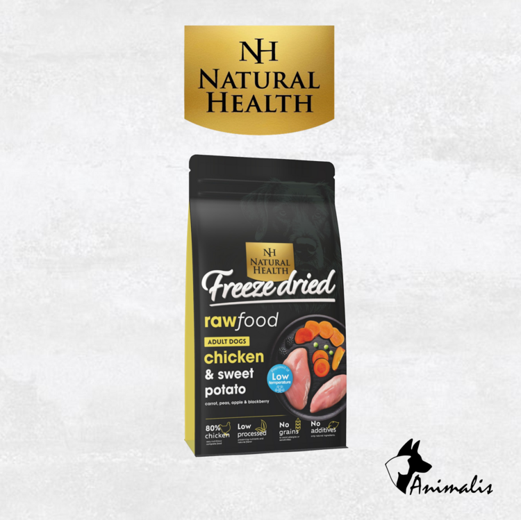 Natural Health FREEZE DRIED "Chicken & Sweet Potato"