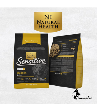 Natural Health SENSITIVE "Chicken & Rice - Adult L"