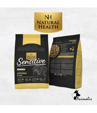 Natural Health SENSITIVE "Chicken & Rice - Puppy L"