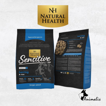Natural Health SENSITIVE "Haring & Rijst - Adult L"