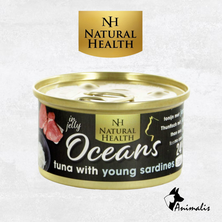 Natural Health Cat "Oceans Tuna & Young Sardines"