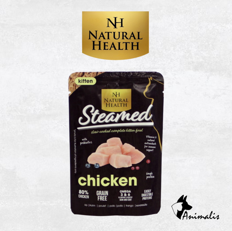 Natural Health STEAMED Cat "Chicken - Kitten"