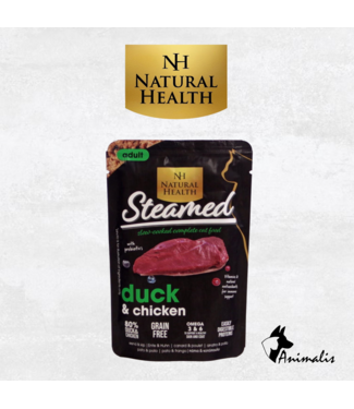 Natural Health STEAMED Katze "Ente & Huhn - Adult"