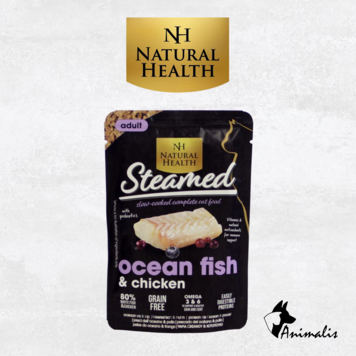 Natural Health STEAMED Katze "Meeresfisch & Huhn - Adult"