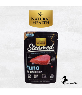 Natural Health STEAMED Cat "Tuna & Chicken - Adult"