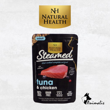 Natural Health STEAMED Katze "Tuhnfisch & Huhn - Adult"