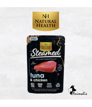 Natural Health STEAMED Katze "Tuhnfisch & Huhn - Kitten"