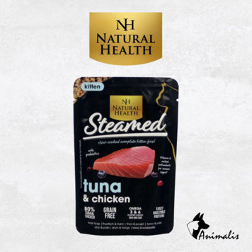 Natural Health STEAMED Kat "Tonijn & Kip - Kitten"