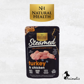 Natural Health STEAMED Katze "Truthahn & Huhn - Adult"