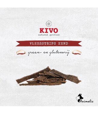 Kivo SNACK "Eend Vleesstrips"