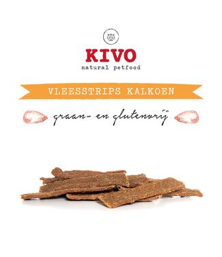 Kivo SNACK "Kalkoen Vleesstrips"