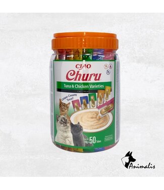 Inaba Churu Multipack "Tonijn / Kip" (50*14 gr)