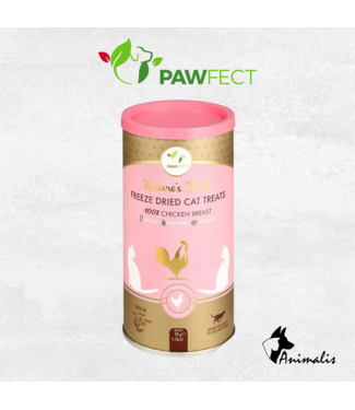 Pawfect Kat FREEZE DRIED "Kippenborst" (50 gr)