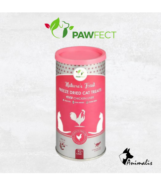 Pawfect Cat FREEZE DRIED "Chicken Liver" (50 gr)