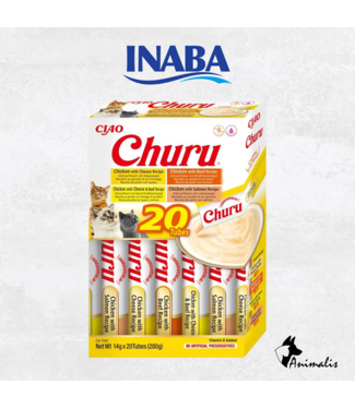 Inaba Ciao Churu Multipack (4*5 tubes) Chicken Cheese