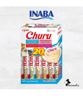 Inaba SNACK Kat Churu Multipack "Tuna Scallop" (4*5 tubes)