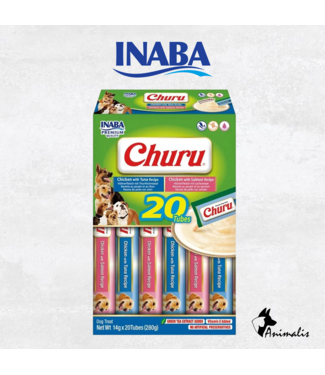 Inaba Ciao Churu Multipack (2*10 tubes) Chicken Seafood