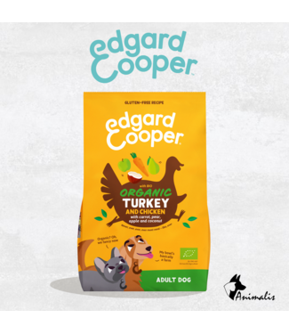 Edgard & Cooper "Adult Organic Truthahn & Huhn Medium"