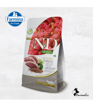 Farmina Katze N&D "Adult Quinoa Neutered Ente"