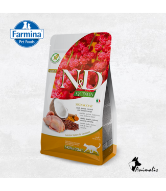 Farmina N&D QUINOA Cat Skin & Coat Quail
