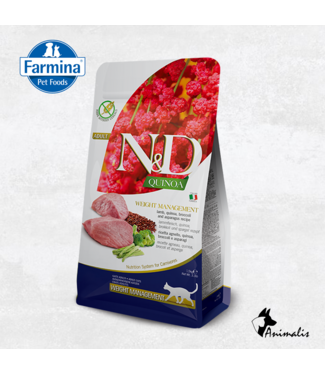Farmina Kat N&D "Adult Quinoa Weight Management Lam"