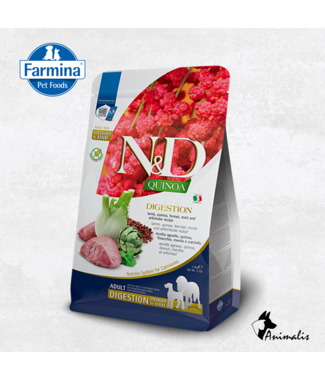 Farmina N&D "Adult Quinoa Digestion Lamb Medium/Maxi"