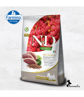 Farmina N&D "Adult Quinoa Neutered Ente Mini"