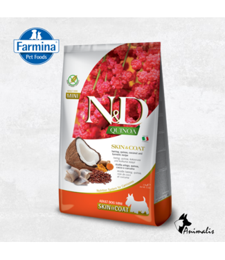 Farmina N&D QUINOA Adult Haut & Fell Hering Mini