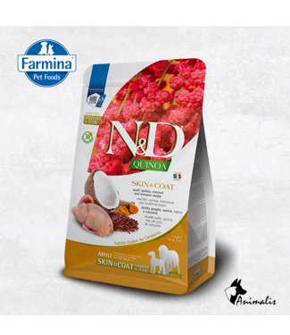 Farmina N&D QUINOA Skin & Coat Adult Quail