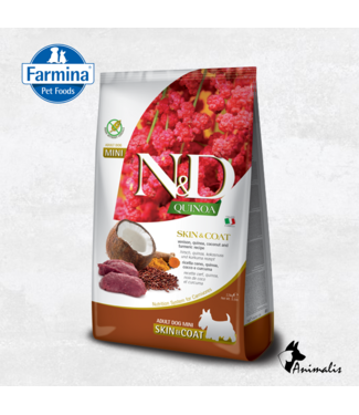 Farmina N&D QUINOA Adult Skin & Coat Venison Mini