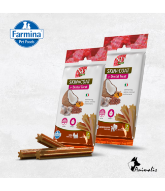 Farmina N&D "Quinoa Skin & Coat Dental Treat Herring"