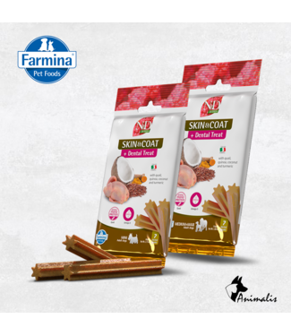 Farmina N&D "Quinoa Skin & Coat Dental Treat Wachtel"