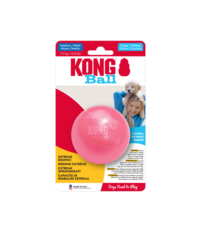 KONG® BAL "Puppy" Assorti