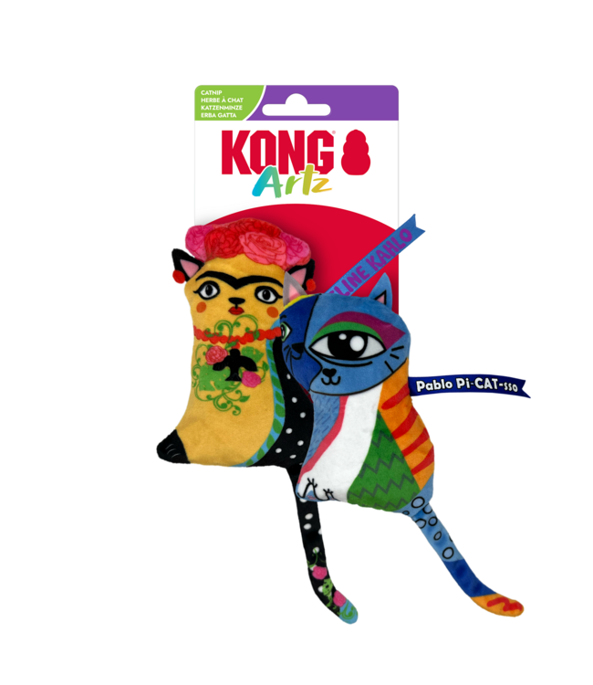 KONG® Kat ARTZ "Kahlo & Picasso"