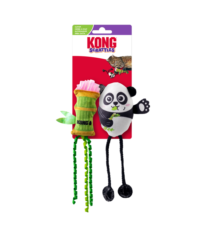 KONG® Cat SCRATTLES "Panda"