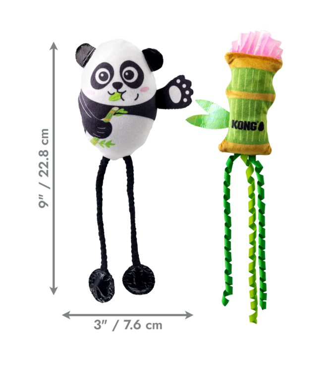 KONG® Kat SCRATTLES "Panda"