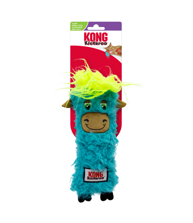 KONG® Kat KICKEROO "Highland Cow" Assorti