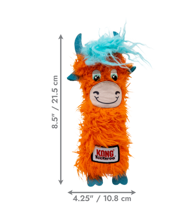 KONG® Kat KICKEROO "Highland Cow" Assorti