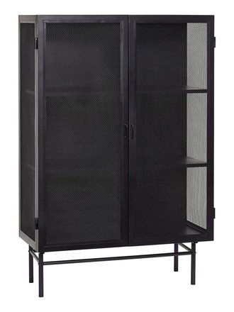 Hübsch Cabinet Metal Black