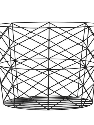 Bloomingville Storage Basket Black