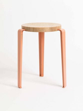 TIPTOE Lou Stool Oak - Rose