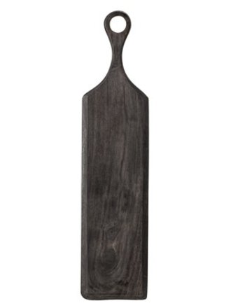 Bloomingville Serving Board Acacia Black 60cm x 14cm