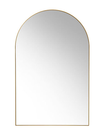 HK Living Arch Wall Mirror Brass