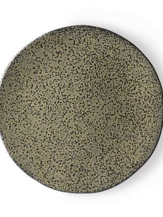 HK Living Dinner Plate Green Gradient Ceramics