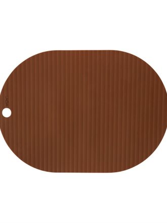 OYOY Ribbo Placemat 2 pieces Caramel