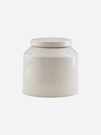 House Doctor Storage Jar Kala Light Grey