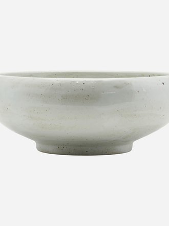 House Doctor Made Bowl Ivory