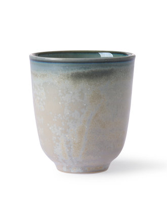 HK Living Mug Grey/Green Home Chef Ceramics